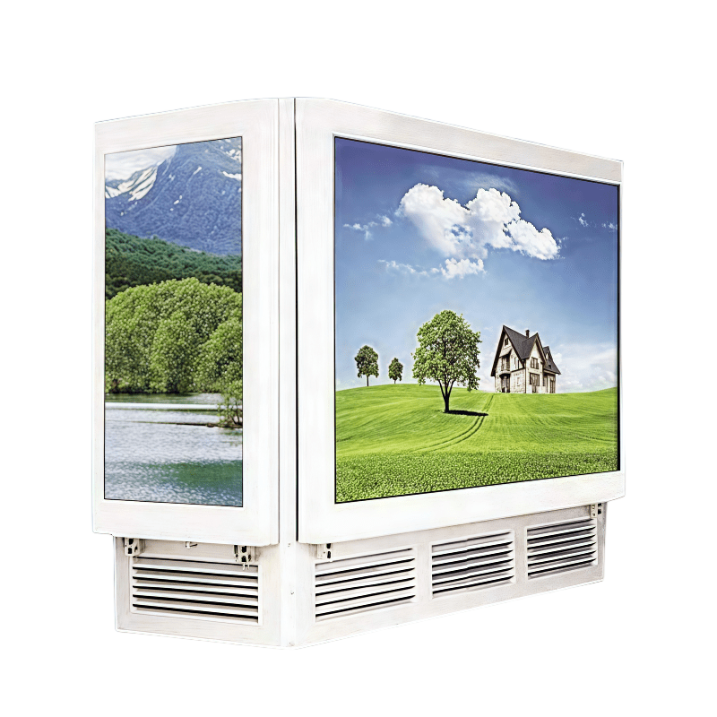 Pre-installed underground landscape container substation